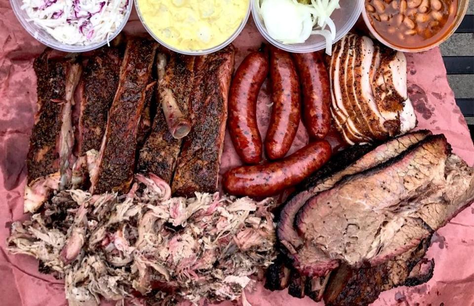 Barbecue Plate, Franklin Barbecue (Austin, Texas)