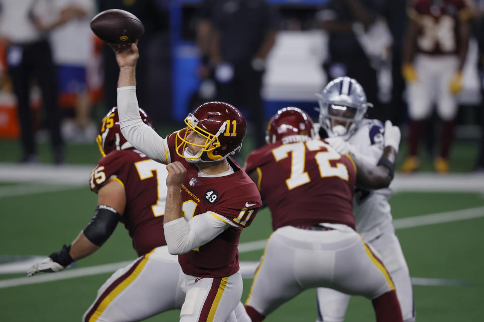 Alex Smith and the WFT drew big numbers as well as a win. (Tom Pennington/Getty Images)