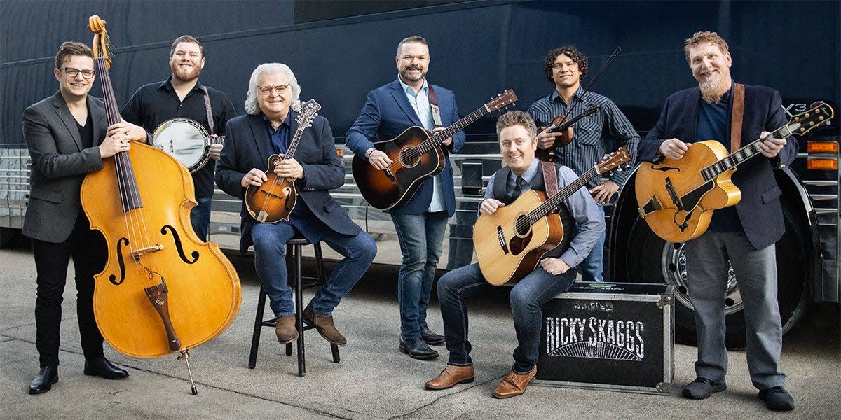 Ricky Skaggs and Kentucky Thunder are making their third appearance at historic Cactus Theater.