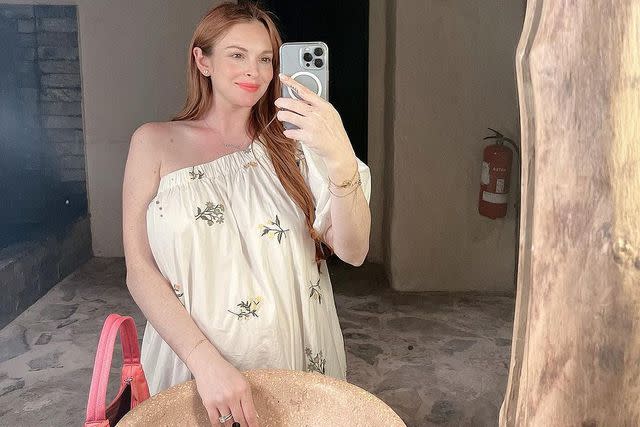 Lindsay Lohan's mom Dina shares picture of her life as a new mom to baby  Luai