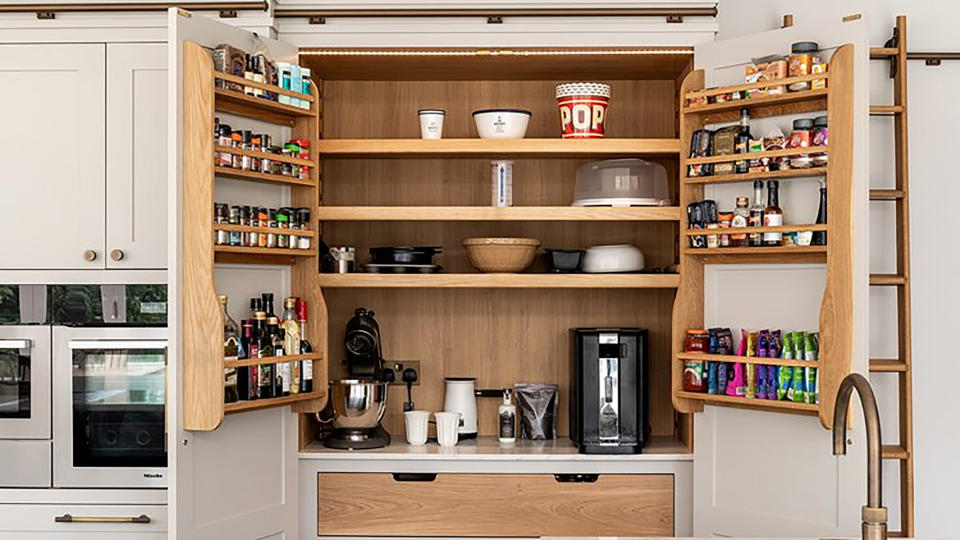The ultimate kitchen must-have - satisfy your storage dreams with kitchen pantry ideas that offer both form and function