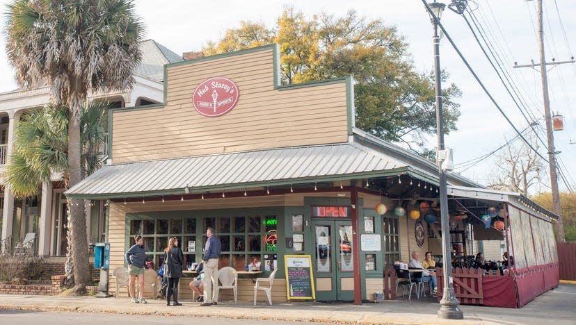 Hub Stacey's restaurant in downtown Pensacola.