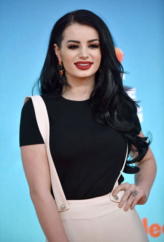 WWE star Paige attends Nickelodeon's Kids' Choice Awards 2019 at USC's Galen Center in Los Angeles on March 23. She turns 31 on August 17. File Photo by Chris Chew/UPI