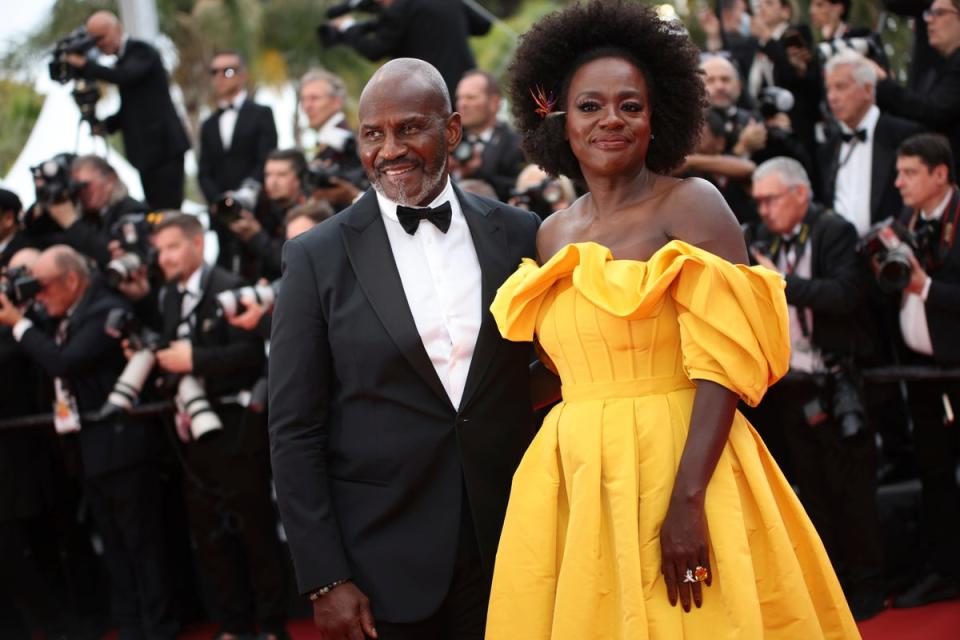 Julius Tennon and Viola Davis (2022 Invision)