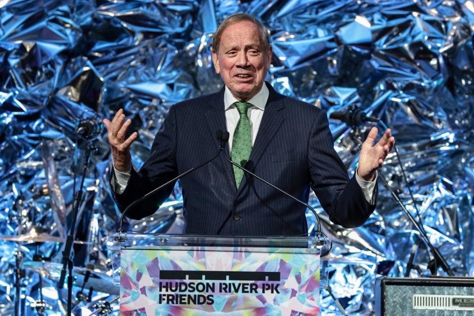 Former Gov. Pataki is pleased as punch about a recent fundraising event for the charter schools he loves in New York. Getty Images for Friends of Hudson River Park