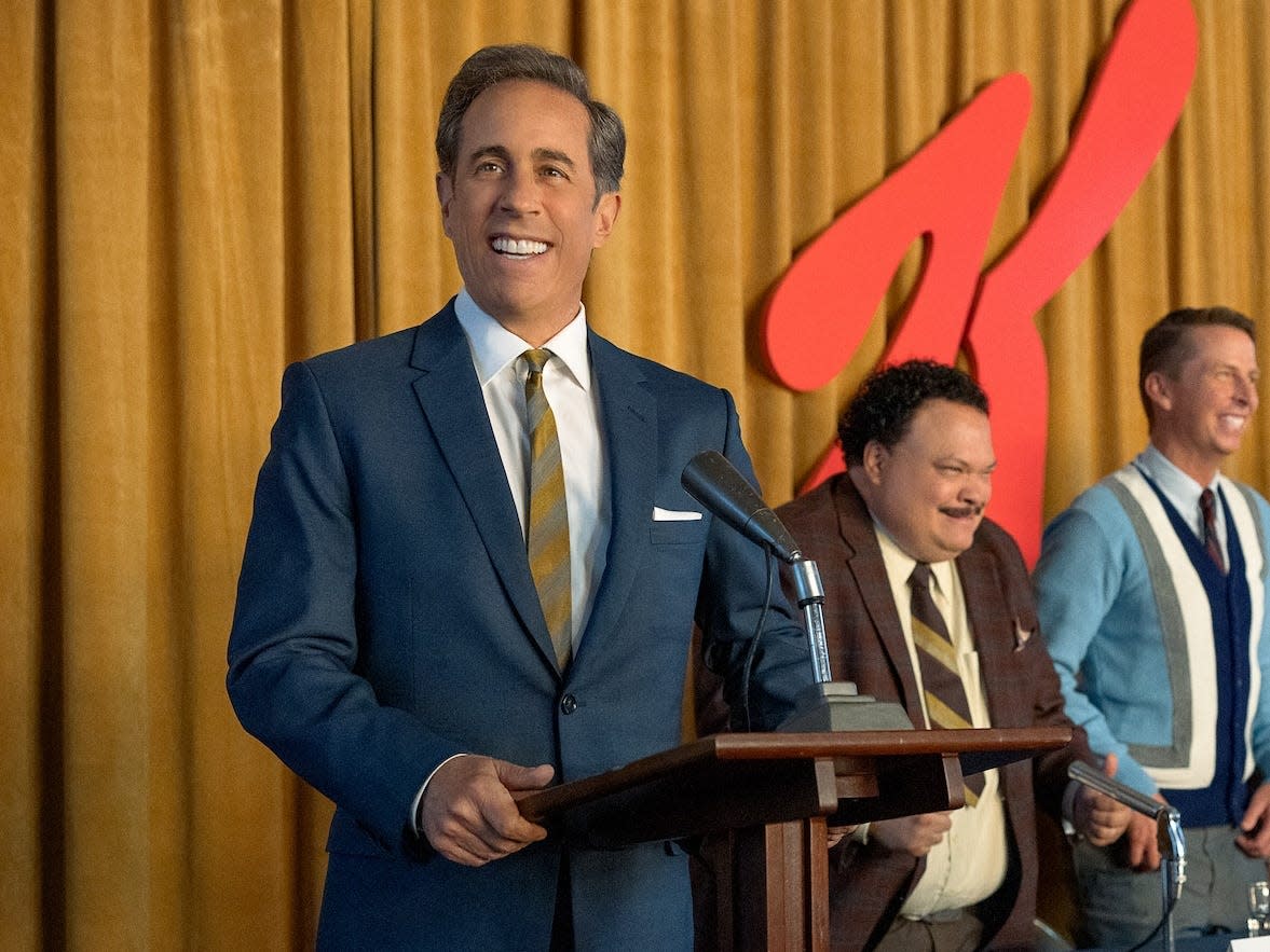 Jerry Seinfeld directed, cowrote and stars in "Unfrosted."
