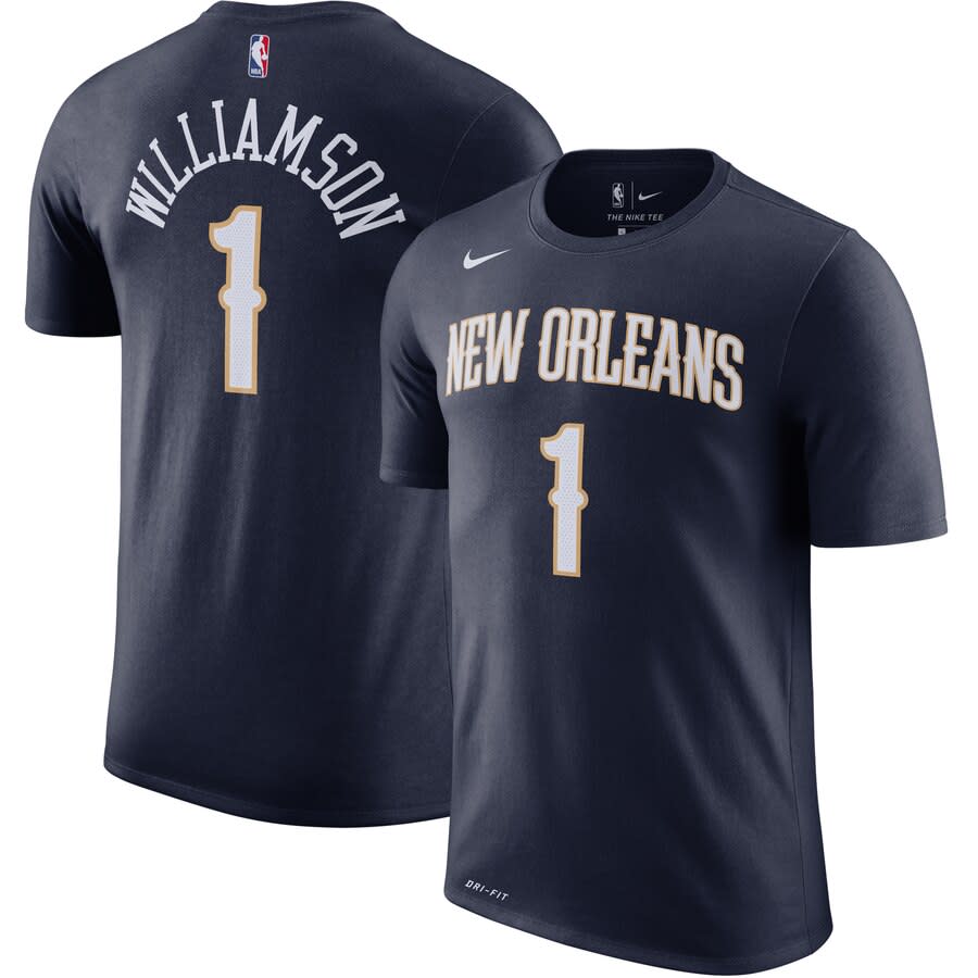 Zion Nike Name & Number Performance T-Shirt