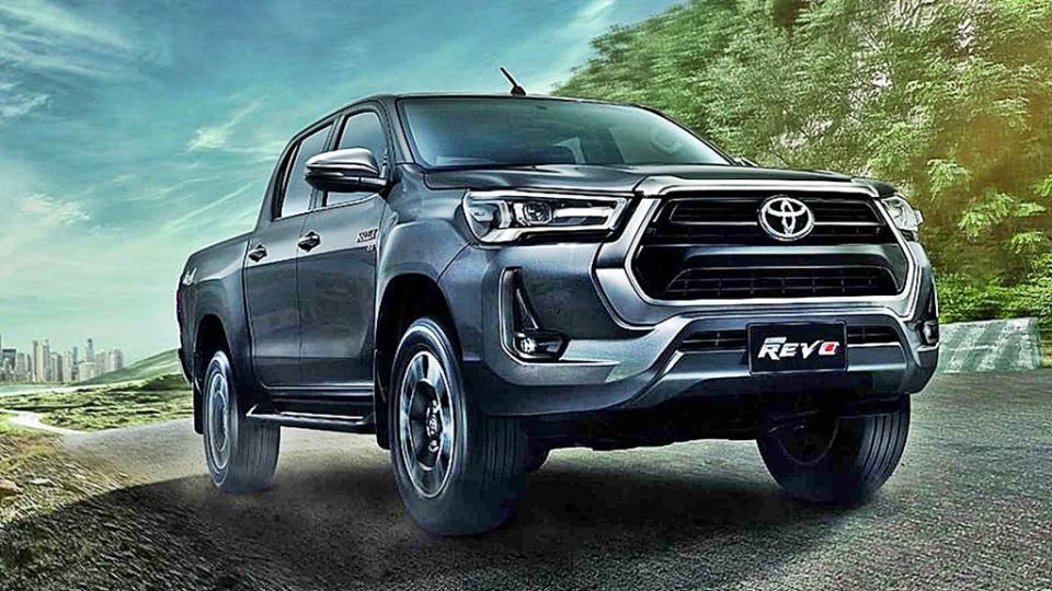 TOYOTA中型皮卡Hilux小改款泰國首發，外型小改並追加新動力與主