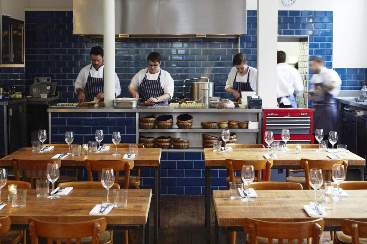 The Clove Club: The Shoreditch restaurant was the highest London entry