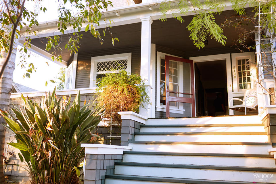 The front porch