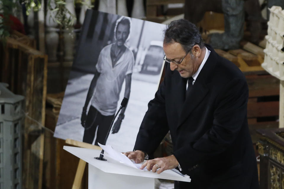 Le discours de Jean Reno