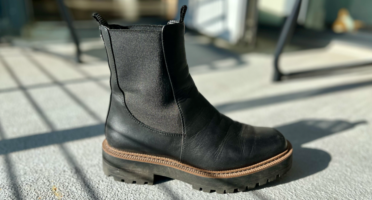 Sam Edelman boots in black from Nordstrom (Photo via Krista Thurrott)