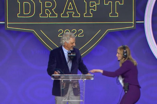 Rambling man: Former NFL player gets the hook for taking too long to  announce draft pick