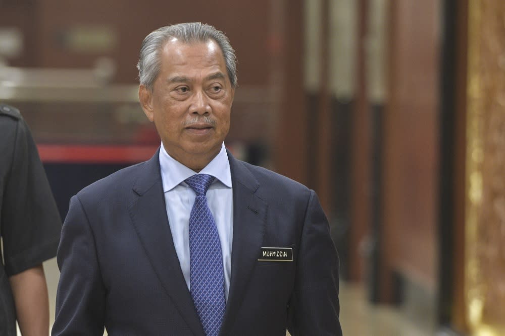 Muhyiddin said he anticipated investigations would be completed by the end of this week. — Picture by Shafwan Zaidon