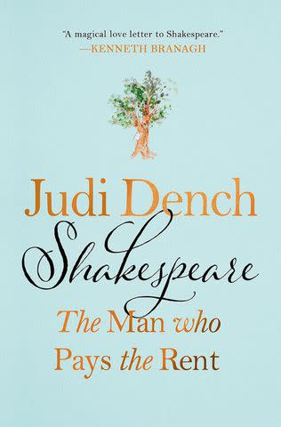 <p>Amazon</p> 'Shakespeare: The Man Who Pays the Rent' by Judi Dench