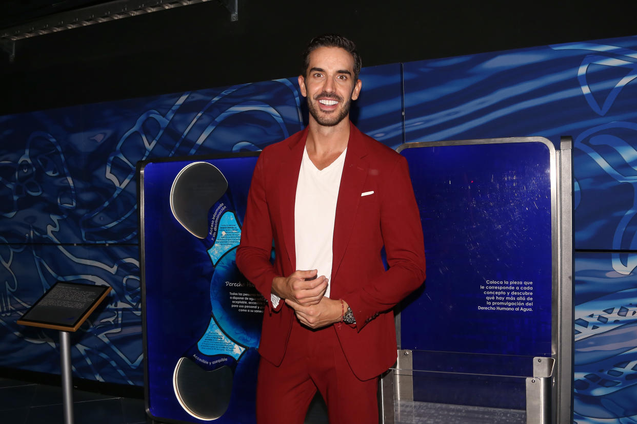 MEXICO CITY, MEXICO - JUNE 17: Pedro Prieto poses for photos during a marketing campaign with best cast of OCESA's theatre shows at Universum on June 17, 2019 in Mexico City, Mexico. (Photo by Adrián Monroy/Medios y Media/Getty Images )