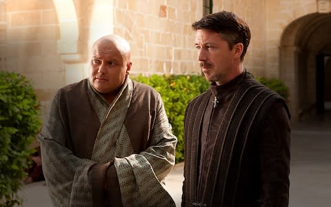 Lord Varys and Peter Baelish - Credit: HBO