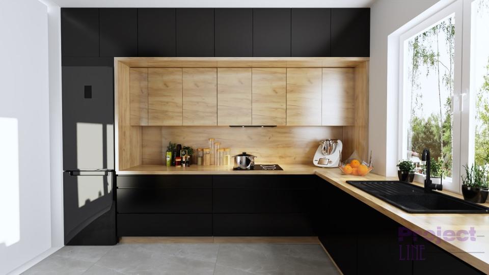 Minimalist Wood Kitchen