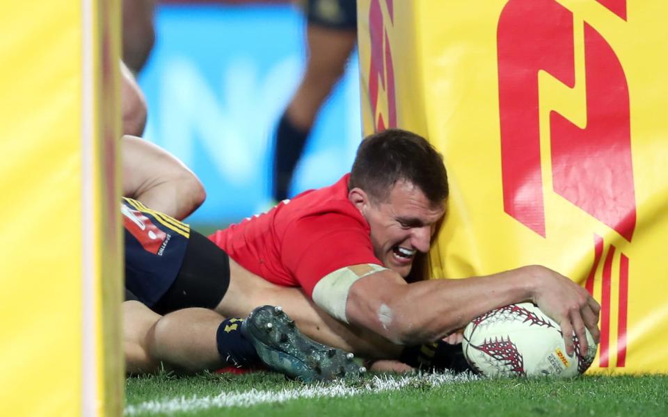 Sam Warburton scores - Credit: PA