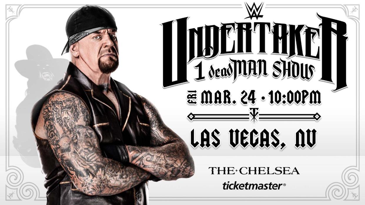 WWE Announces Undertaker 1 deadMAN SHOW Events For Las Vegas And Los Angeles