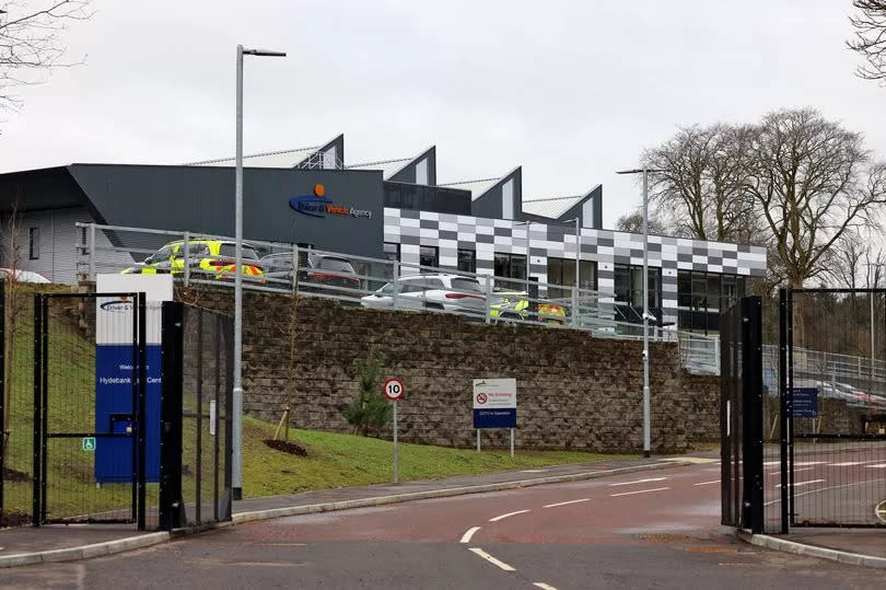 The yet to be opened Hydebank MOT Test Centre on the outskirts of Belfast