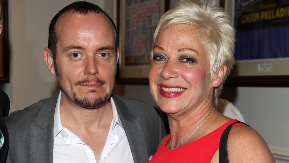 Lincoln Townley and Denise Welch attend an event in the early days of their relationship