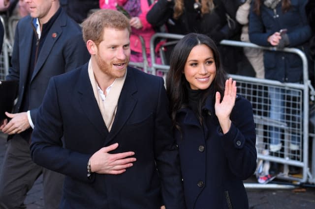 Prince Harry & Meghan Markle Visit Nottingham