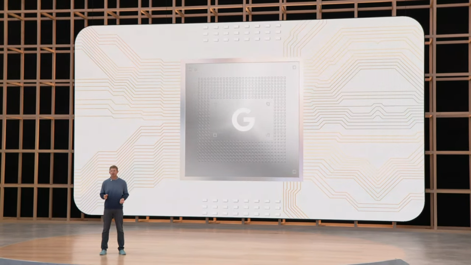 Pixel 7 and Pixel 7 Pro at Google I/O 2022