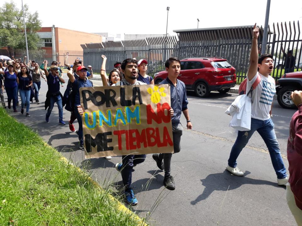 FOTOS | La marcha contra la violencia en la UNAM