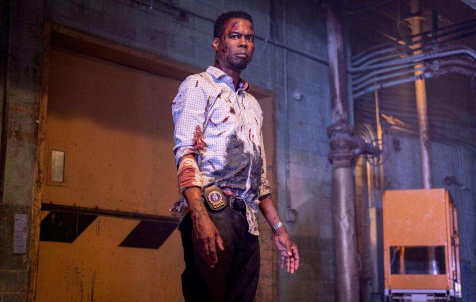 Chris Rock in “Spiral: From The Book Of Saw.” (Photo: Lionsgate)