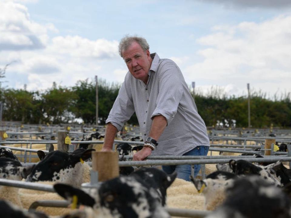 Jeremy Clarkson tends to his farm in Prime Video’s ‘Clarkson’s Farm' (Amazon)