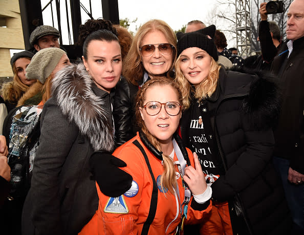 Debbi Mazur, Gloria Steinem, Madonna, Amy Schumer