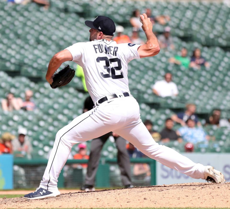 Michael Fulmer's elbow ligaments are doing some hard work these days.