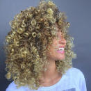 <p>Fully flaunt those ringlets with this flattering cut for curly-haired gals. Make sure to ask for layers so you can get the volume and texture you want. </p>