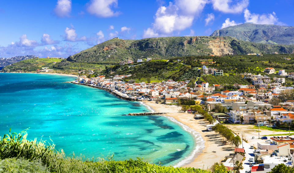 Kalyves bay and beach on the Greek island of Crete (Getty Images)