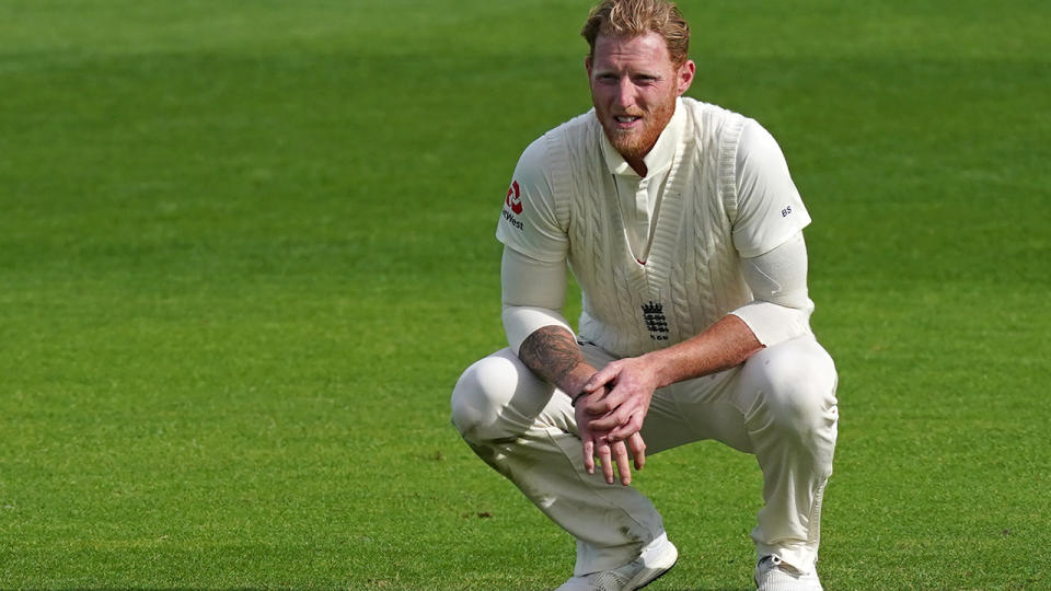The looming absence of Ben Stokes from England's upcoming Ashes tour in Australia has posed some challenges for selectors, particularly with the bowling attack. (Photo by JON SUPER/POOL/AFP via Getty Images)