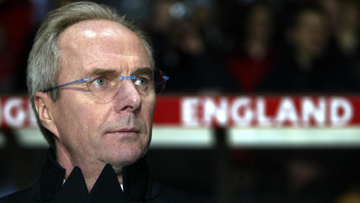 Sven-Göran Eriksson’s career in pictures