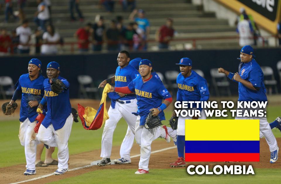 Colombia is playing in the WBC for the first time. (AP)