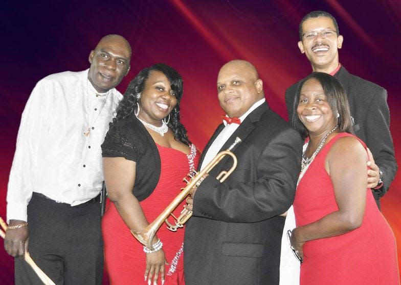 Get into the groove with the Rusty Trumpet Band at Leesburg's Blues & Q this Saturday.