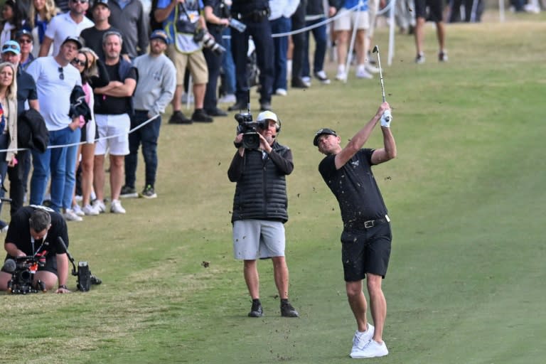 America's Brendan Steele will take a one shot lead into the final day of LOV Golf in Adelaide (Brenton Edwards)