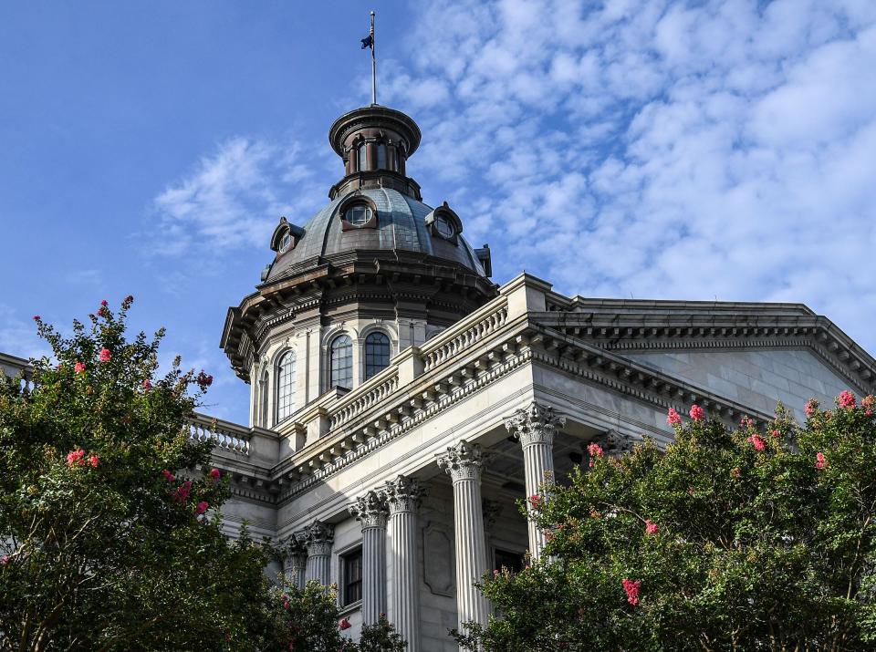 The Statehouse in Columbia, S.C. in August 2020. 