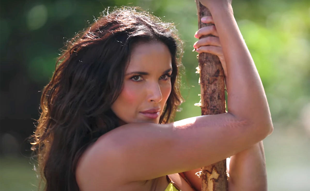 Padma Lakshmi 52 Poses In String Bikini For Sports Illustrated Never Felt Better