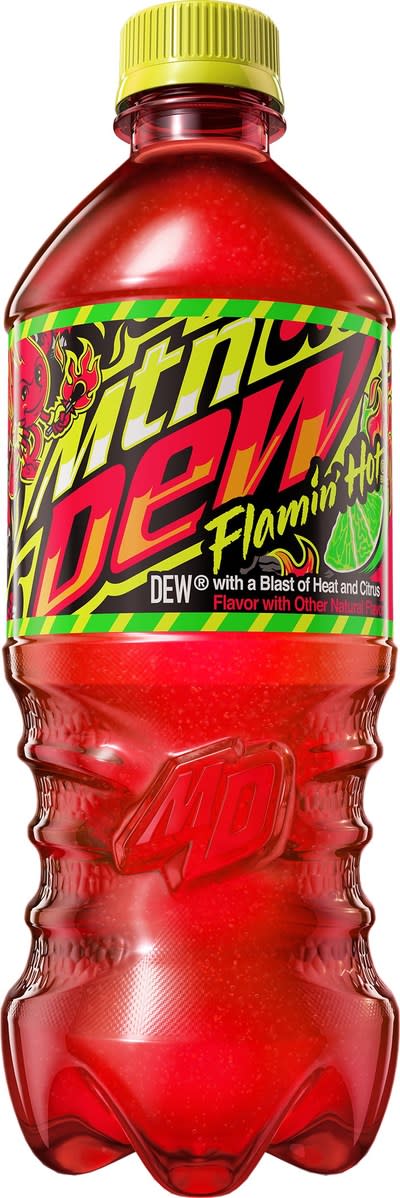 MTN DEW Flamin Hot 20oz Bottle