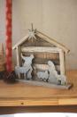 <p><strong>WeatheredFinishes</strong></p><p>etsy.com</p><p><strong>$69.00</strong></p><p>This charming nativity scene has a rustic feel that fits right in with a shabby chic or rustic farmhouse vibe.</p>