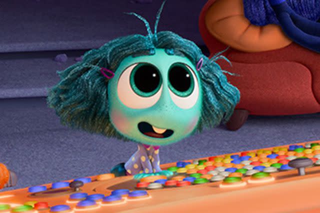 <p>Disney/Pixar</p> Envy in 'Inside Out 2'.