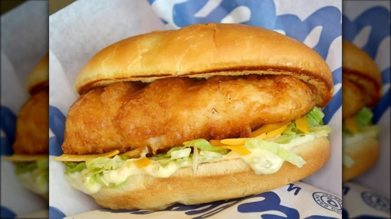 North Atlantic Cod sandwich from Culver's 