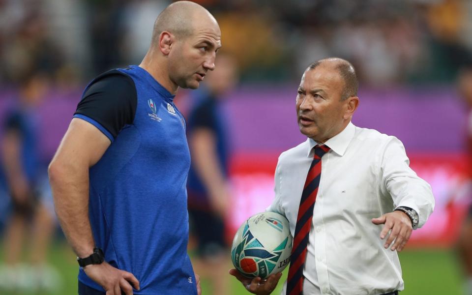 Steve Borthwick and Eddie Jones/How Eddie Jones will try to derail England