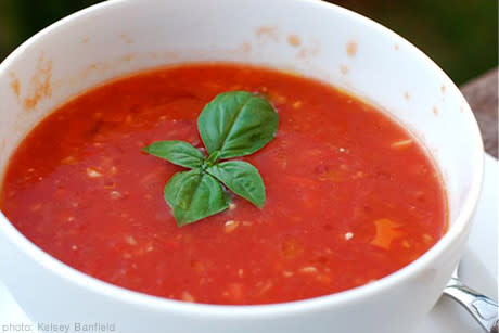 Meatless Monday: Cucumber White-Grape Gazpacho Recipe