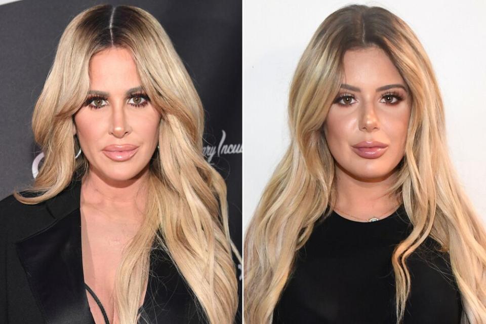 Kim Zolciak Biermann and Brielle Biermann | Paras Griffin/Getty (2)