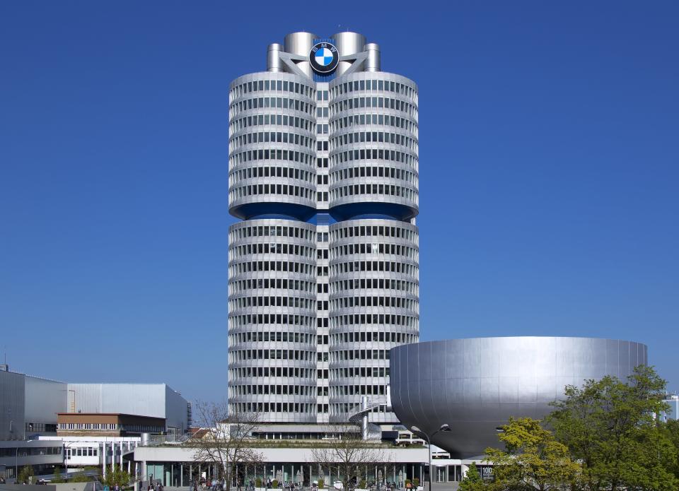 Completed in 2006, Munich's BMW Headquarters was designed to look like a four-cylinder automobile engine. And while that was a novel idea, the end product appears more childish than anything.